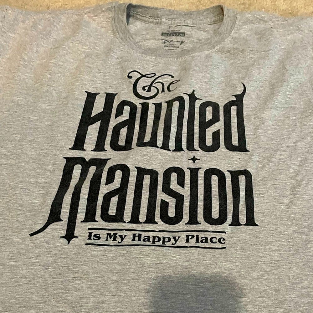 Haunted Mansion, 2XL, POP Tee, My Happy Place